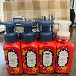 Bath and body works starfruit sangria foam hand soap